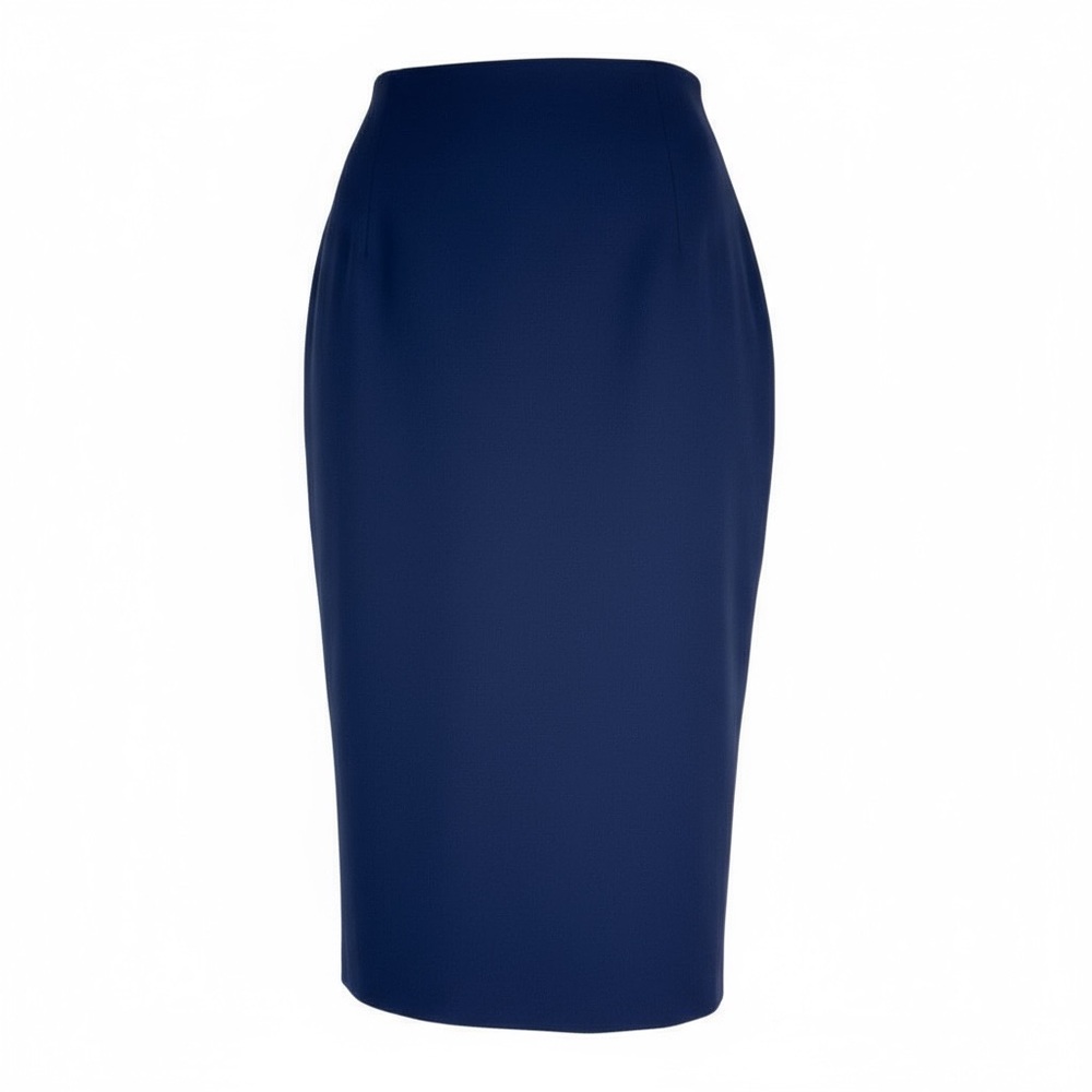 Express No. 2 Pencil Skirt Sofia Crepe Navy Blue Sz. 12, Women’s Regular